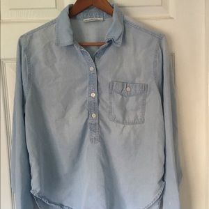 Abercrombie & Fitch Chambray Top